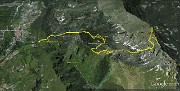 06 Tracciato GPS Monte Campo - verso Cime di Bares